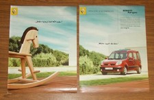 Seltene Werbung RENAULT KANGOO