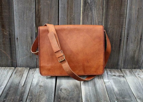 Tasche leder laptop - tasche,