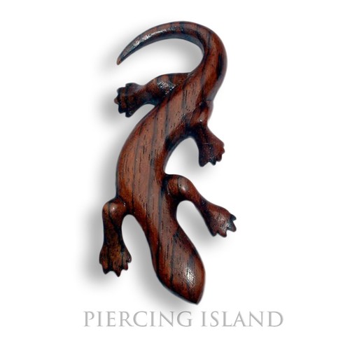 Gecko amulett anhänger mit - gecko,