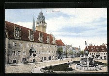 Ansichtskarte Zeitz, Blick auf