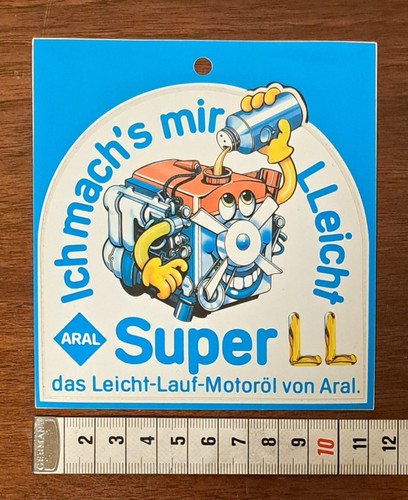 Alter aufkleber sticker aral - aufkleber,