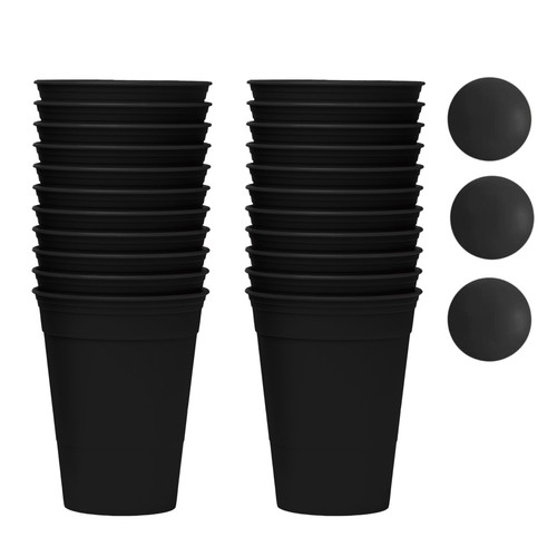 Becher set 22 - set,, hartplastik