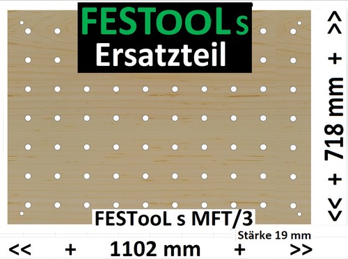 Festool lochrasterplatte - festool, s