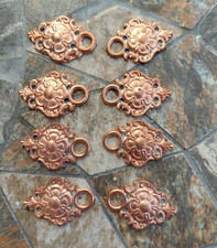 8 Kupfer farben Miederhaken