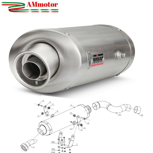 Auspuff motorrad mivv kawasaki - motorrad,