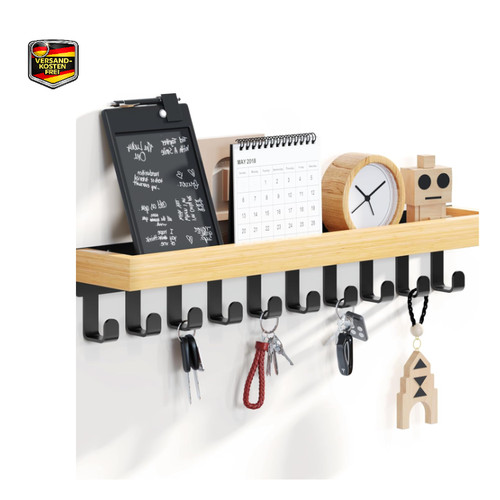 Schlüsselbrett holz haken - schlüsselbrett,