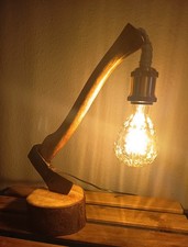 Beil Lampe Unikat Handarbeit