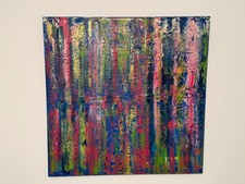 Acryl Bild Gemälde Abstrakt