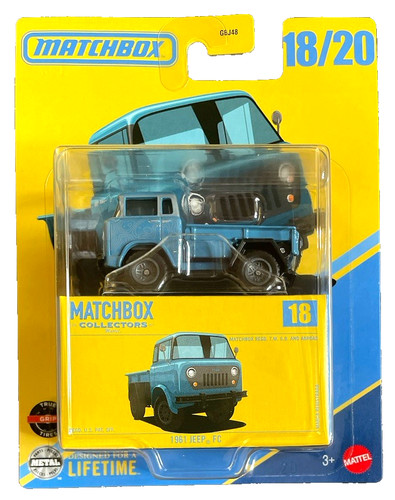 Matchbox 1961 jeep 20 - matchbox,