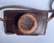 #T0085- LEICA Tasche schwarz  ohne Schraube für  Leica Model  III,IIIc,IIIb,IIIa