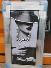 Dame hut mit - dame, im