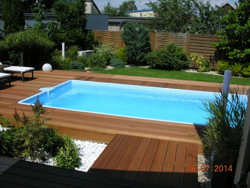 Gfk schwimmbecken 10 x - 6,