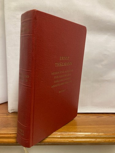 Ernst thälmann reden und - thälmann,