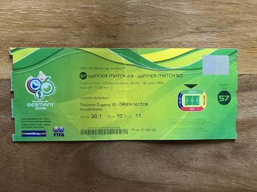 Sammler ticket 2006 - sammler-ticket, wm