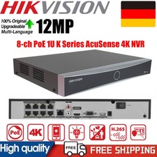 Hikvision 8CH NVR PoE Video Recorder System Netzwerk 8 Kanal DS-7608NXI-K1/8P(D)