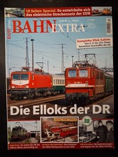 Bahn Extra Heft Nr. 4/2018 Die Elloks der DDR neuwertiger Zustand