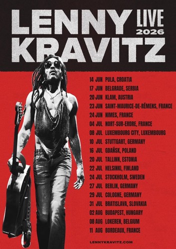 Lenny kravitz european tour - european,