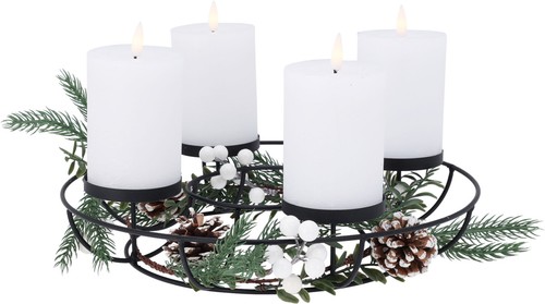Adventskranz adventsgesteck - adventskranz,
