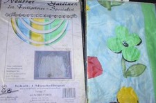 Gardine Muschelbogen H:40cm B:100cm Schienenband F38