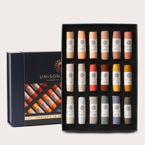 Unison pastell portrait - portrait, 18