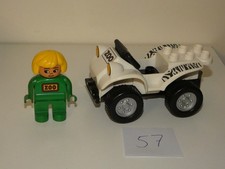 Lego Duplo quad zoo auto mit