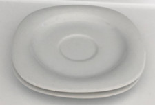 2x Rosenthal studio-line Suomi Kaffee / Teeuntertasse Quadratisch - Ø ca 15 cm 