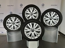 Original VW Stahl Winterradsatz mit Radzierblenden für Golf 7/8, Sportsvan