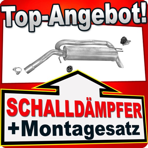 Endschalldämpfer für fiat - für,