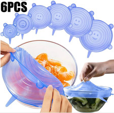 6Pcs Silicone Stretch