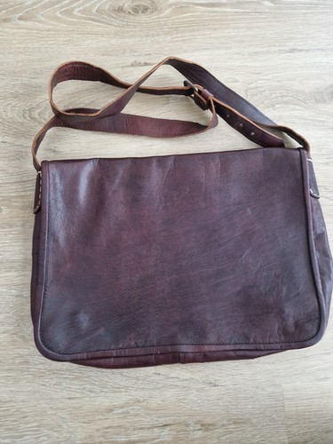 Echt leder tasche - leder,