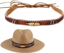 Hutband Aussen,Cowboy-Hut