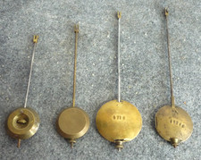 4 Sehr schöne Pendulen