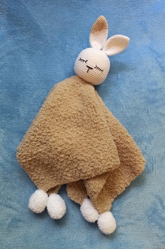 Schnuffeltuch hase handmade - , /handmade