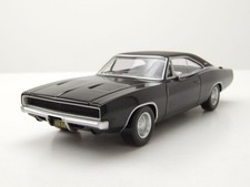 Dodge Charger 1969 schwarz Bullitt Modellauto 1:43 Norev