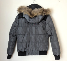 NICKELSON JACKE GR. L GRAU FELLKAPUZE BOMBERJACKE HERREN HERRENJACKE 2405035