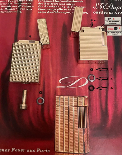 Dupont feuerzeug ligne br - feuerzeug,