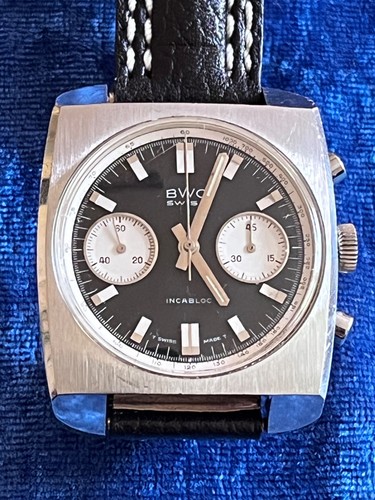 Bwc swiss vintage - bwc, chronograph
