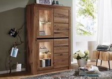 Massivholz Vitrine Holz