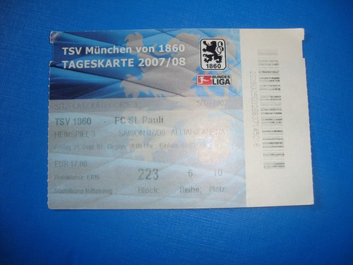 Ticket 1860 münchen fc - ticket,