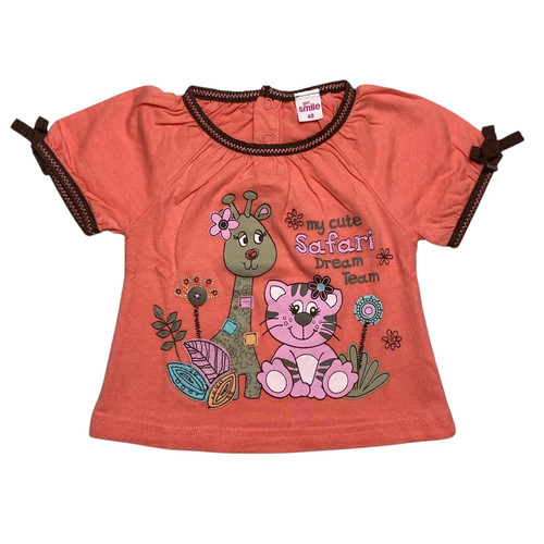 Girl smile baby shirt - girl,