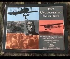 1997 Uncirculated Coin Set Royal Australian Mint original