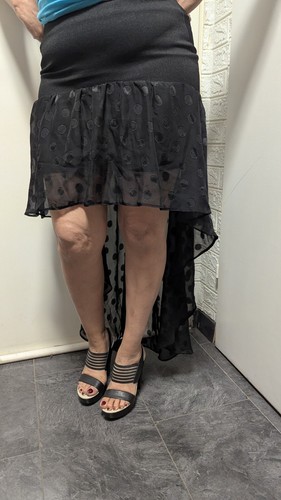 Damen elegante rock vorne kurz - damen,