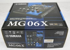 YAMAHA MG06X 6Kanal Mischpult