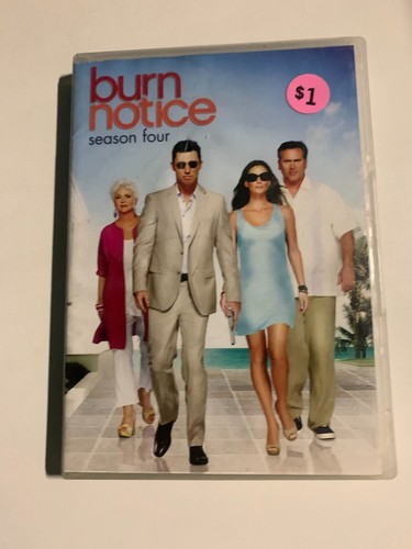 Burn notice season dvd - burn, 4