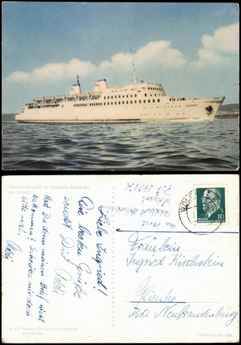 Ddr eisenbahn fährschiff der - eisenbahn-fährschiff,