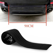 Black Car Rear Bumper