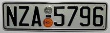 Nummernschild Griechenland