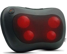 Kneten Elektrisch Massagegeräte Kissen Shiatsu Nacken Rücken Lendenkissen Zuhause Auto