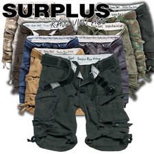 SURPLUS CARGO SHORT DIVISION SHORTS CHINO JEANS Airborne Legend Industry Hose 