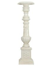 Kerzenleuchter Altarleuchter Kandelaber Kerzenständer Antik-Stil 70cm weiß